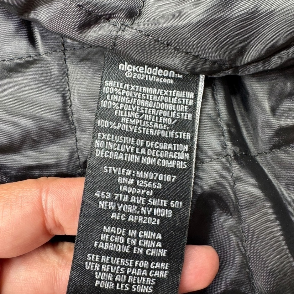 Members Only X Nickelodeon SpongeBob SquarePants Puffer All Over Print Jacket Co - Picture 6 of 14